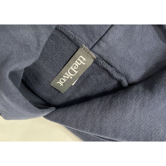 The Divot Tokyo Members Only Hoodie in Navy Blue - Picture 5 of 6